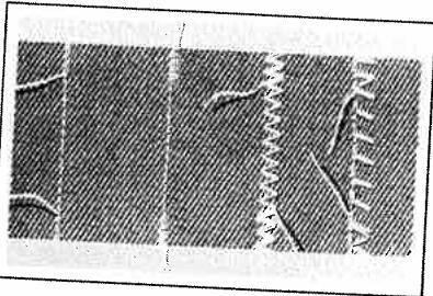 HUSQVARNA CLASSICA 95 - Three-step zig-zag - 2