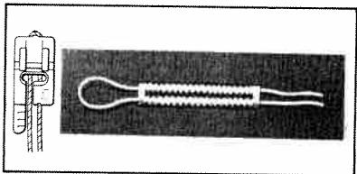 HUSQVARNA CLASSICA 95 - Cutting the buttonhole - 1