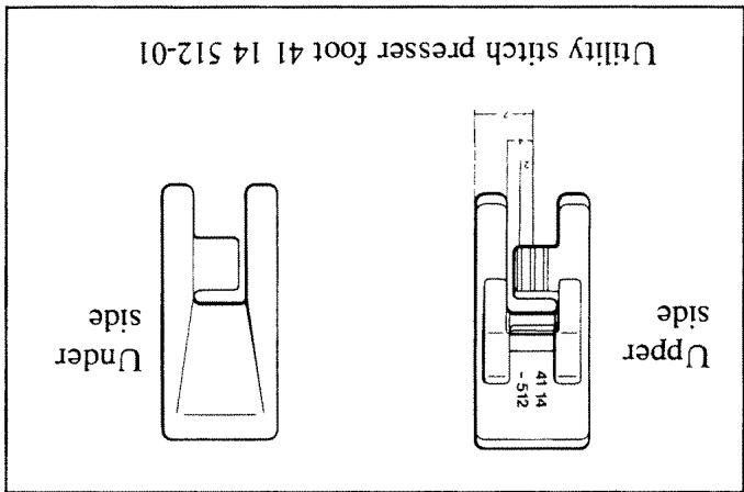 HUSQVARNA 5710 - Presser foot pressure - 1