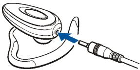 NOKIA WIRELESS HEADSET HS-36W - Charger la batterie - 1