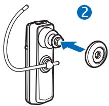 NOKIA BH-703 - Changer l'embout de l'écouteur - 2