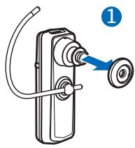 NOKIA BLUETOOTH HEADSET BH-703 - Changer l'embout de I'écouteur - 1