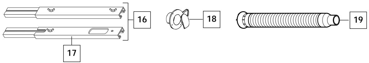 DELONGHI PINGUINO PAC 10 - ACCESSORY-SET· ACCESSOIRES·ACCESORIOS· ACCESSORI - 1