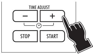 DELONGHI MW 505 - Démarrer le four en fonction vapeur - 5