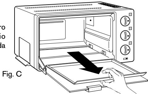 DELONGHI XU 620 110V - LIMPIEZA DEL FONDO DEL HORNO - 3