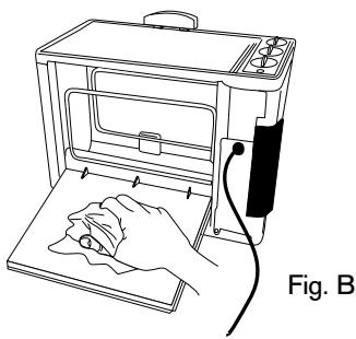 DELONGHI XU 620 110V - If your oven has a bottom that can be opened: - 2