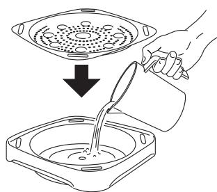 DELONGHI MW 965 FV - Démarrer le four en fonction vapeur - 1