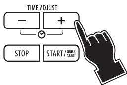 DELONGHI MW 965 FV - Démarrer le four en fonction vapeur - 5