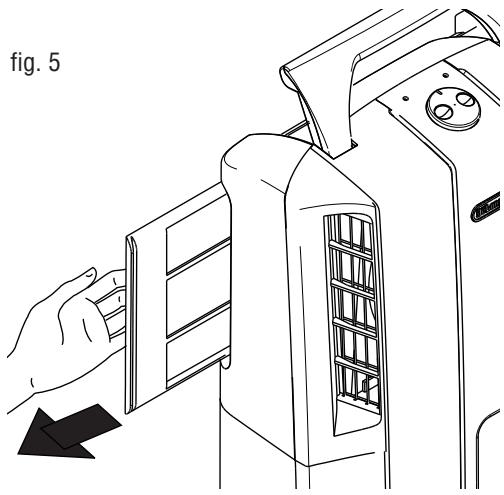 DELONGHI DES14 - Nettoyage du filtré à air aux ions d'argent - 1