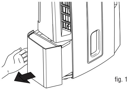 DELONGHI DES14 - A) Évacuation dans le réservoir - 1