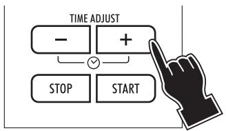 DELONGHI MW505 - RÉGLAGE DE L'HORLOGE - 3