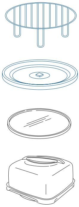 DELONGHI MW505 - ACCESSOIRES FOURNIS - 1