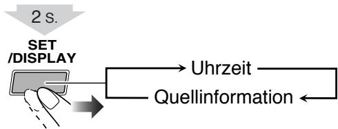 JVC CA-HXGD8E - Zum Prüfen der aktuellen Zeitanzeige bei der Wiedergabe - 1