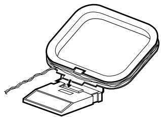 JVC CA-HXGD8E - Zum Montieren und Anschlieben der AM-Rahmenantenne - 5