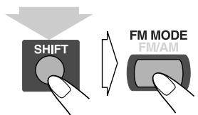 JVC CA-HXGD8E - Indien de ontvangen FM-zender slecht klinkt - 2