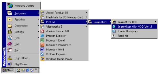 JVC DIGITAL PHOTO NAVIGATOR-IMAGE MIXER WITH VCD - Capture d'une dette depuis une bande - 1