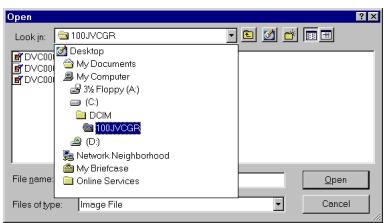 JVC DIGITAL PHOTO NAVIGATOR-IMAGE MIXER WITH VCD - Lecture et prise en charge des images (Windows®) - 3