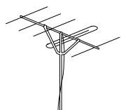 JVC MX-GB5 - To connect an outdoor FM antenna - 1