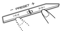 JVC MX-GB5 - Press PRESET + or PRESET - to select a preset number. - 2