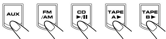 JVC MX-GB5 - Selecting the Sources - 1