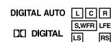 JVC RX-6042SE - Drücken Sie die Taste INPUT DIGITAL, um „DIGITAL AUTO“ auszuwahlen. - 1