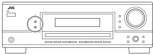 JVC RX-6042SE - Activeren van de DSP-modus - 1
