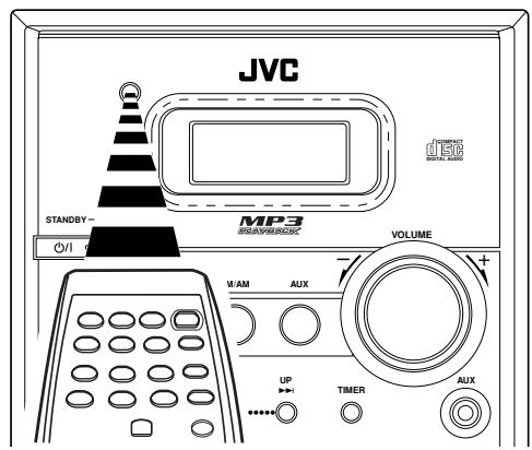 JVC UX-H100E - Afstandsbediening - 2