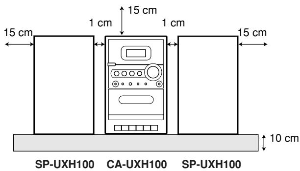 JVC UX-H100E - VOORZICHTIG - 1