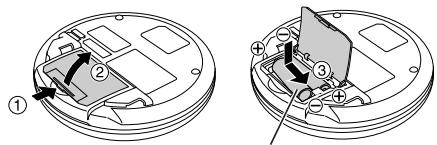 JVC XL-PM5HE - Utilisation de piles sèches (non fournies) - 1