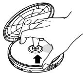 JVC XL-PM5HE - Retrait des disques - 1