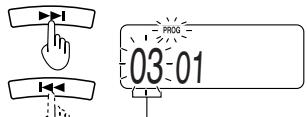 JVC XL-PR2B - Selezionare il brano desiderato. - 1