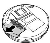 JVC XL-PR2B - Uso di pile a secco (da acquistare a parte) - 1