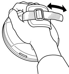 JVC XL-PR2B - Legen Sie das Trageband in ihre Hand - 1