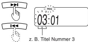 JVC XL-PR2B - Wahlen Sie den gewünschten Titel. - 1