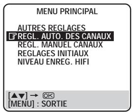 JVC HR-DD869MS - EFFECTUER LE REGLAGE AUTOMATIQUE DES CANAUX - 1