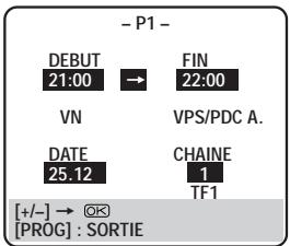 JVC HR-DD869MS - ENTRER LA POSITION DU CANAL (CHAINE) - 1