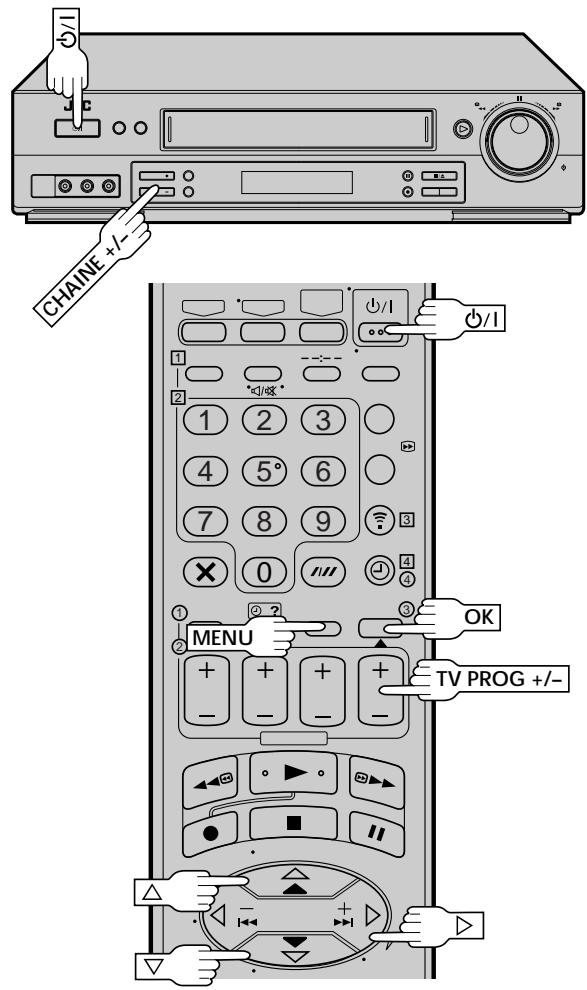 JVC HR-DD869MS - Réglage automatique - 1