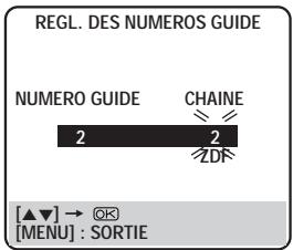 JVC HR-DVS1EU - ENTRER LE NUMERO DE LA CHAINE - 1