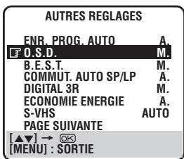 JVC HR-S8500EH - PERMETTRE/EMPECHER L'AFFICHAGE SUR ECRAN - 1