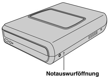 JVC CU-VD20UE - Notauswurföffnung - 1