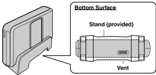JVC CU-VD20UE - Placing the Burner - 1