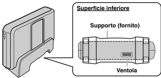 JVC CU-VD20UE - Posizionamento del masterizzatore - 1