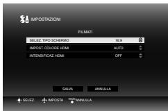JVC CU-VD40EK - Procedure di Funzionamento del Menu - 5