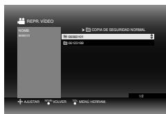 JVC CU-VD40EK - Seleccione los datos guardados en DVD. - 2