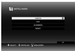 JVC CU-VD40EK - Selecteer "VIDEO'S". - 2