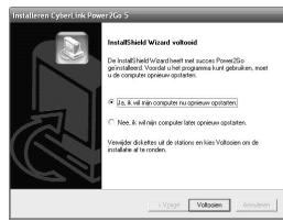 JVC CU-VD40EK - Klik op "Voltooien". - 1