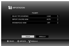 JVC CU-VD40EK - Procedure di Funzionamento del Menu - 9