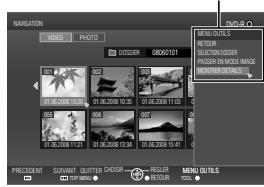 JVC CU-VD50EX - ■ Affichage du MENU OUTILS [uniquement pour les disques de données (images video/fixes)] - 3