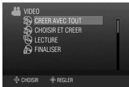 JVC CU-VD50EX - Sélectionnez "CREER AVEC TOUT" - 1