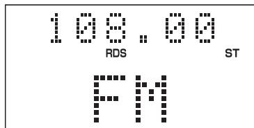 JVC EX-A5E - FM-zenders ontvangen met RDS - 1